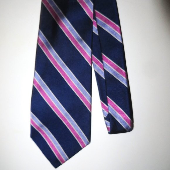 ❤️MENS BROOKS BROTHERS Navy NECKTIE TIE - Picture 2 of 4